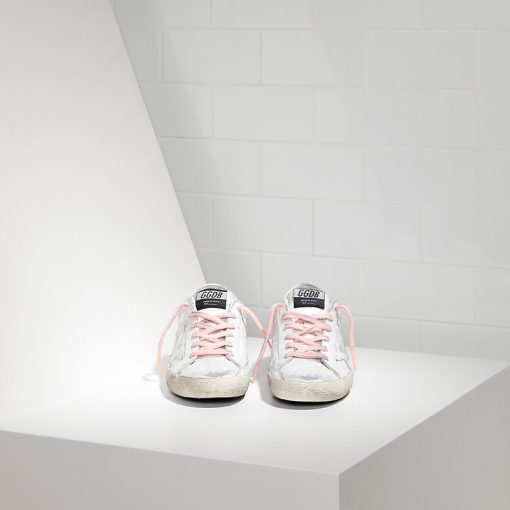 Deluxe Brand Superstar Sneakers White And Pink Leather-1750