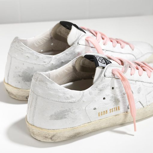 Deluxe Brand Superstar Sneakers White And Pink Leather-1752