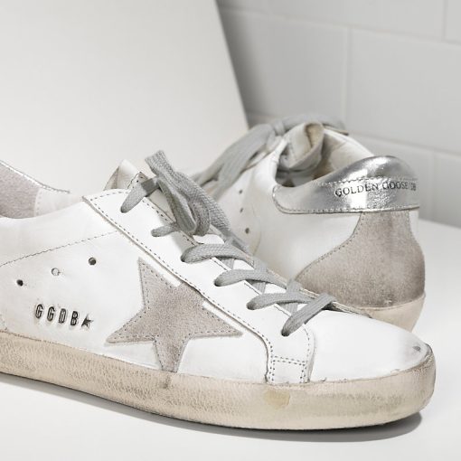 Super Star Sneakers In Leather With Suede Star GCOWS590W77-2195