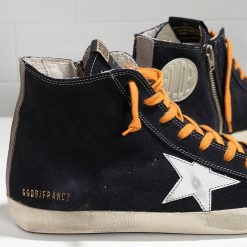 Deluxe Brand Francy Sneakers In Suede With Leather Star G29MS591A35 Crosby Boots-1382