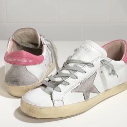 Deluxe Brand Superstar Couples Shoes White Pink-2207