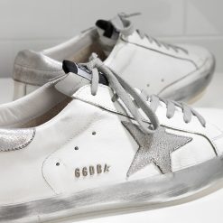 Deluxe Brand Super Star Sneakers In Leather With Suede Star G29MS590E36 Sale-1936