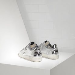 Ball Star Sneakers In Leather With Leather Star Shoes Men-1450