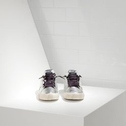 May Sneakers In Leather With Leather Star Shoes Online-1877