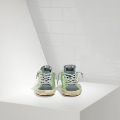 Super Star Sneakers In Leather With Leather Star Sneakers Amsterdam-2162