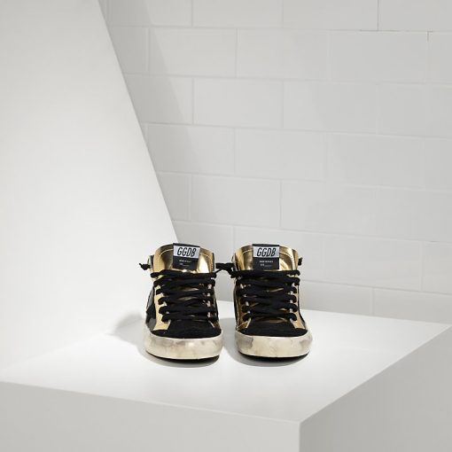 Deluxe Brand Records EDT Couples Shoes Black Gold Sneakers Men-1520