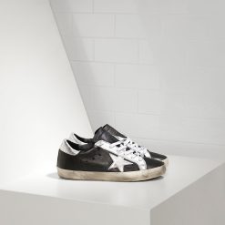 superstar Sneakers In Cream Suede Black Star Sneakers Outlet-0