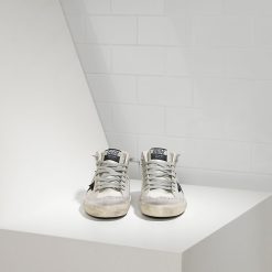 Sneaker Mid Star In Tessuto E Stella In Camoscio Grey Cord Gum-1595