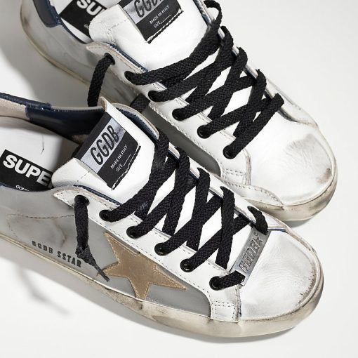 Deluxe Brand Superstar Couples Shoes White Gold Black Goose Shop-2075