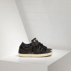 Super Star BESPOKE Sneakers In Suede And Leather Star Sneakers -0