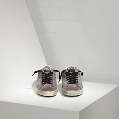 Sneakers Superstar IN CAMOSCIO E STELLA IN PELLE Mid Grey Suede White-2171