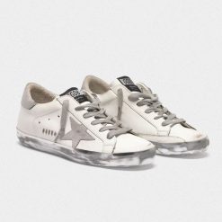 Superstar Sneakers GCOWS590.E36 With Silver Sparkle Foxing and Metal Stud Lettering-3398