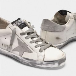 Superstar Sneakers GCOWS590.E36 With Silver Sparkle Foxing and Metal Stud Lettering-3395