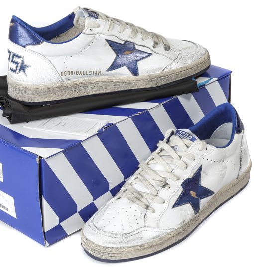 New Deluxe Brand Sneakers White/Blue-2312