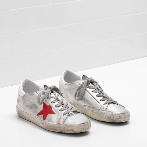 GGDB SUPERSTAR Sneakers G31WS590.C34 Upper In Laminated Leather Star In Glossy Material Details In Glossy-2447