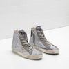 GGDB FRANCY Sneakers G30WS591.A45 Upper In Glitter-Coated Calf Leather With A Slightly Matte Effect Suede-0