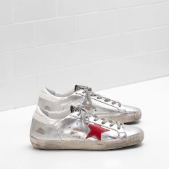 GGDB SUPERSTAR Sneakers G31WS590.C34 Upper In Laminated Leather Star In Glossy Material Details In Glossy-0