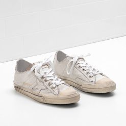 V-STAR 2 Sneakers Upper in crackle-effect calf leather-2638