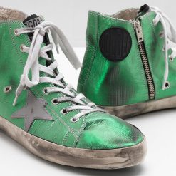 FRANCY Sneakers G31WS591.A84 Upper In Coated Cotton Canvas Star In Laminated Leather-2629