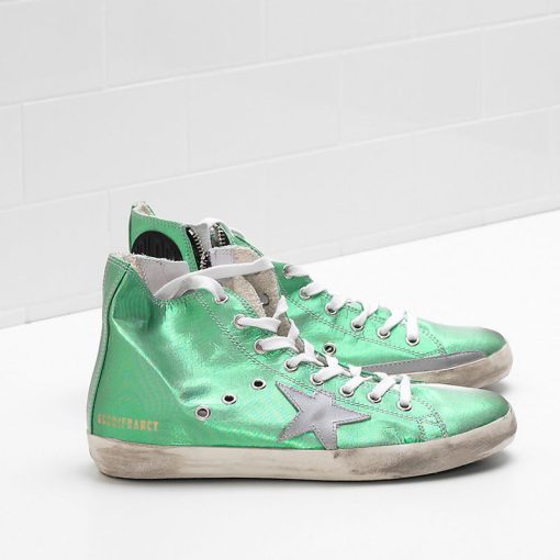 FRANCY Sneakers G31WS591.A84 Upper In Coated Cotton Canvas Star In Laminated Leather-2628