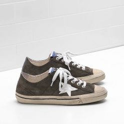 V-STAR 2 Sneakers G31WS639.N4 Calf Suede Upper Star In Glossy Material Glitter On The Heel Tab Lurex-0