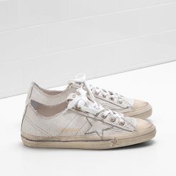 V-STAR 2 Sneakers Upper in crackle-effect calf leather-0