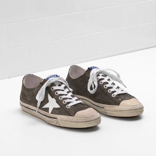 V-STAR 2 Sneakers G31WS639.N4 Calf Suede Upper Star In Glossy Material Glitter On The Heel Tab Lurex-2569