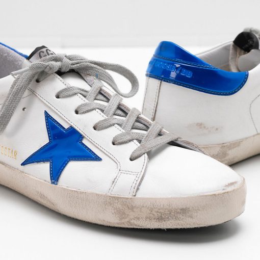 SUPERSTAR Sneakers G31WS590.C75 Upper In Calf Leather Star And Heel Tab In Shiny Pvc-2596