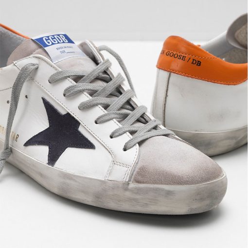 Superstar Sneakers G33MS590.L30 Upper in calf leather Suede star The toe and the tongue are in suede-2780