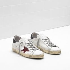 Superstar Sneakers G33WS590.H15 Upper in calf leather glitter star-2762