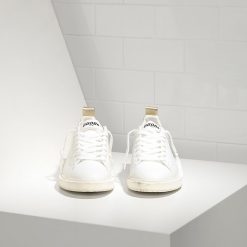 Sneakers Starter IN PELLE DI VITELLO white gold-2815