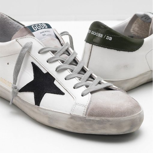 Superstar Sneakers G33MS590.L31 Upper in calf leather Leather heel tab toe and heel tab star in suede-2676