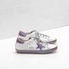 Superstar Sneakers G31WS590.C68 Upper In Calf Leather Star In Iridescent Leather Details With Irides-0