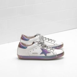 Superstar Sneakers G31WS590.C68 Upper In Calf Leather Star In Iridescent Leather Details With Irides-0