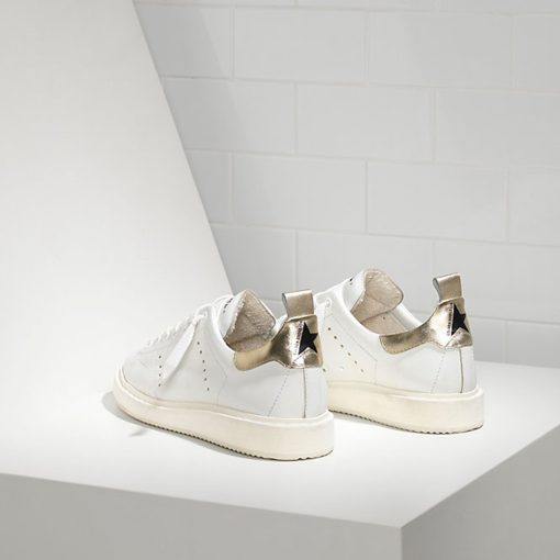 Sneakers Starter IN PELLE DI VITELLO white gold-2816