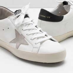 Superstar Sneakers G32WS590.E73 Upper in calf leather Suede star Logo lettering on heel tab-2736