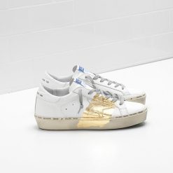 Hi Star Sneakers G33WS945.A1 Upper in calf leather 24-carat gold leaf Branding handwritten on the sole-0