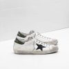 Superstar Sneakers G33MS590.L31 Upper in calf leather Leather heel tab toe and heel tab star in suede-0