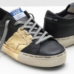 Hi Star Sneakers G33WS945.A2 Upper in calf leather 24-carat gold leaf Branding handwritten on the sole-2701