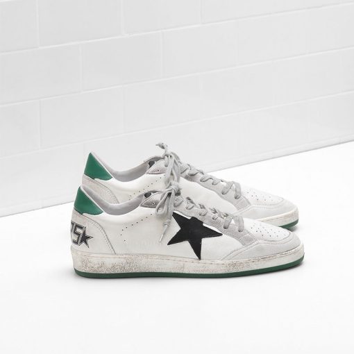 Ball Star Sneakers G32MS592.G4 Upper in calf leather Nabuk star Suede details-0