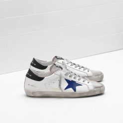 Superstar Sneakers G33MS590.L29 Upper in calf leather Star and toe in suede Heel tab in leather with logo -0