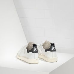 Sneakers Starter in pelle di Vitello traforata WHITE SPOT -2803