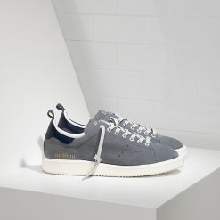 Sneakers Starter in camoscio di Vitello DARK GREY NABUK-0