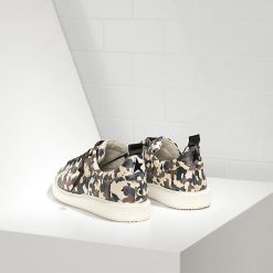 Starter Sneakers in Calf Leather Camouflage-2793