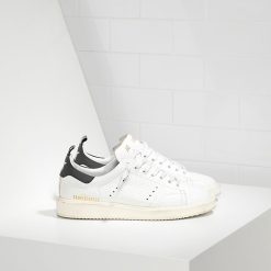 Sneakers Starter in pelle di Vitello traforata WHITE SPOT -0