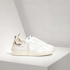 Sneakers Starter IN PELLE DI VITELLO white gold-0