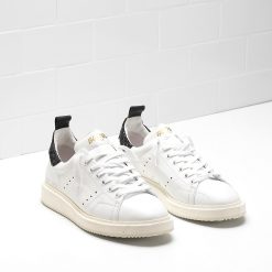 STARTER Sneakers G30WS631.D5 Upper in natural calf leather Glittery heel tab in a contrasting colour-2829