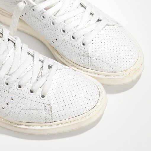 Sneakers Starter in pelle di Vitello traforata WHITE SPOT -2805