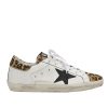 Sneakers Superstar Leopard Low-Top Sneakers with black star-0