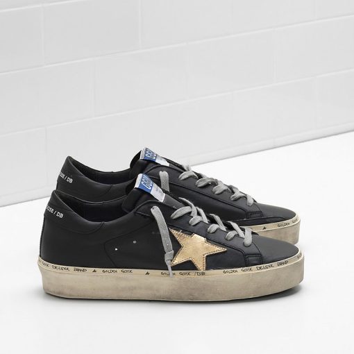 HI STAR Sneakers G33WS945.A6 Upper in calf leather Slight vintage treatment Star in worn effect leather-0